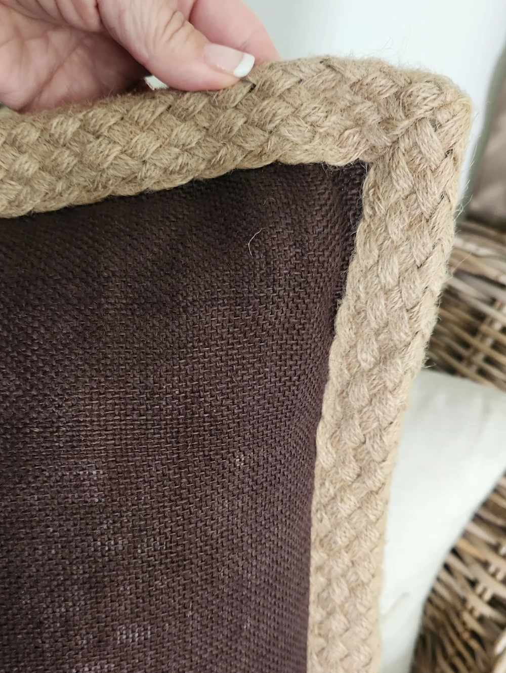 SAFAVIEH Madeline Border Throw Pillow 20